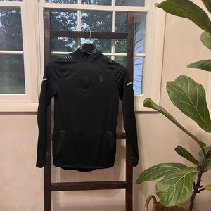 Men’s Black SPYDER Quarter Zip